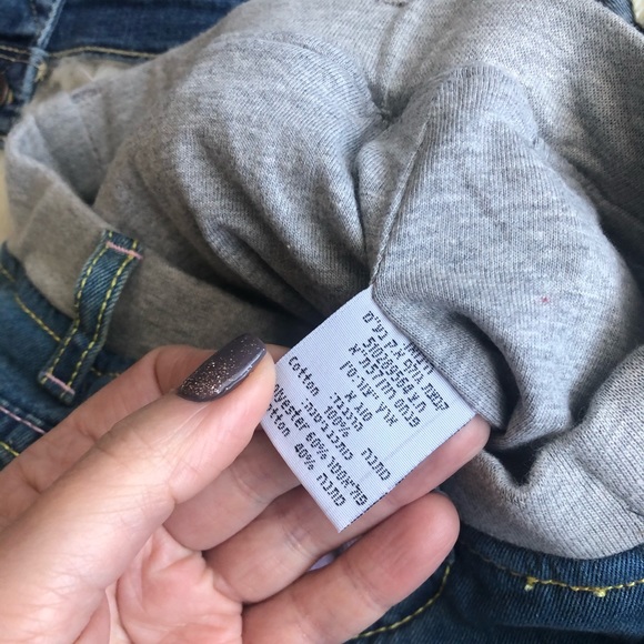 Bundle of 2 girls tracksuits. Denim and velvet. - Picture 9 of 11